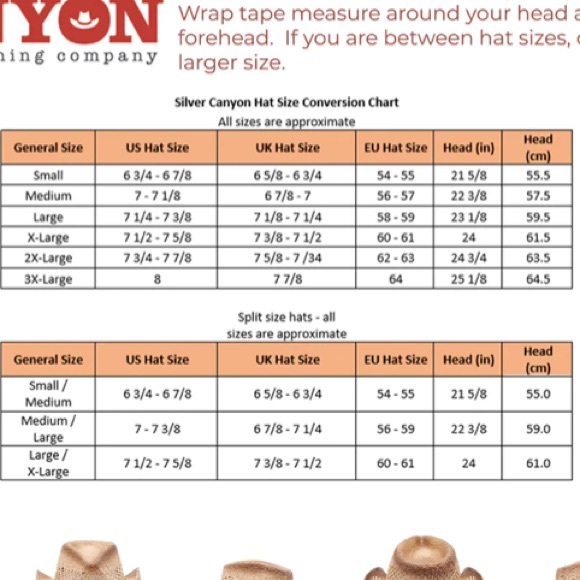 ✨LAST ONE!! Silver Canyon men’s Winslow raffia straw western cowboy sun hat - - Picture 6 of 15